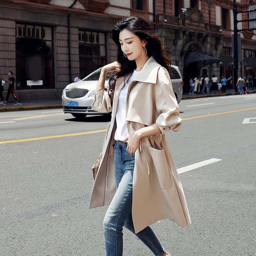 【美品✨】DAKS 春トレンチコート スプリングコート コットン100 大きめL 美品✨】DAKS 春トレンチコート スプリングコート コットン100